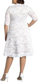 img 2 attached to 👰 Kiyonna Women's Wedding Belle Dress - Women's Clothing