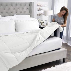 img 4 attached to 🛏️ Covermade Easy Bed Making - White Full/Queen (3 Piece)