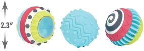 img 1 attached to 🎾 Enhance Motor Skills and Imagination: Early Learning Centre Sensory Discovery Balls for Babies 6 Months+ - Amazon Exclusive by Just Play