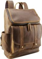 polare leather backpack: the ultimate adventure schoolbag logo