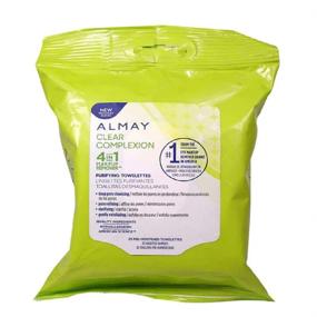 img 1 attached to 🌟 Almay Clear Complexion 4 in 1 Makeup Remover: 25 Towelettes (Pack of 3) – Effective Cleansing Solution for Radiant Skin