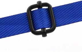 img 1 attached to Bikicoco 5/8 Inch Metal Slide Adjuster Buckle Tri-Glides: Perfect Straps & Webbing Accessory