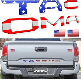 img 4 attached to Tailgate Letters 2016 2021 Adhesive Stickers