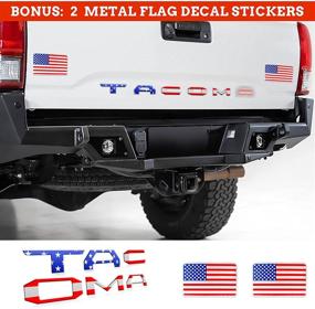 img 3 attached to Tailgate Letters 2016 2021 Adhesive Stickers
