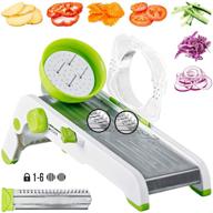 🔪 dico mandoline slicer: versatile vegetable cutter for precision slicing, chopping, julienne, shredding, and fries logo