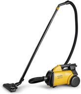 🧹 eureka 3670m canister cleaner: lightweight and powerful vacuum for carpets and hard floors, includes 5 bags - yellow логотип