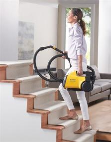 img 1 attached to 🧹 Eureka 3670M Canister Cleaner: Lightweight and Powerful Vacuum for Carpets and Hard Floors, Includes 5 Bags - Yellow