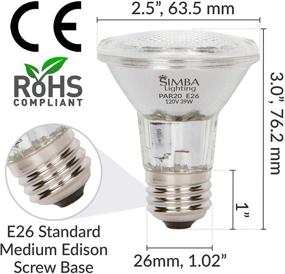 img 2 attached to Simba LightingTM Halogen 39PAR20 💡 Equivalent: A Bright and Efficient Lighting Solution