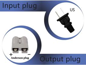 img 3 attached to 🔌 YZPOWER 84V 5A Charger for 72V Health Care Lithium Battery Pack with Anderson Connector