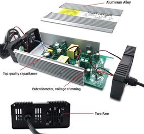 img 2 attached to 🔌 YZPOWER 84V 5A Charger for 72V Health Care Lithium Battery Pack with Anderson Connector