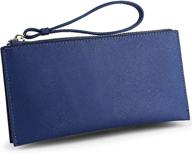 👜 genuine leather yaluxe wristlet clutch: women's handbags, wallets, and wristlets collection logo