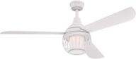 💡 westinghouse lighting 7220700 graham 52-inch white indoor ceiling fan with dimmable led light kit and opal frosted glass, remote control included логотип