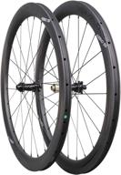 🚲 ican carbon wheels aero 50 disc road bike wheelset: lightweight 1430g clinchers with 50mm aero design, tubeless ready & disc brake compatibility logo