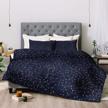 deny designs nights comforter pillow logo