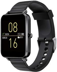 img 4 attached to 💪 TINWOO Smart Watch 2020 Version for iOS and Android Phones: Health & Fitness Tracker, Heart Rate Monitor, IP68 Waterproof Bluetooth Pedometer