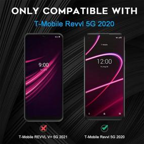 img 2 attached to (3 Pack) Orzero Tempered Glass Screen Protector for T-Mobile Revvl 5G (2020) - 9H HD Anti-Scratch, Lifetime Replacement - Not Compatible with T-Mobile REVVL V+ 5G (2021)