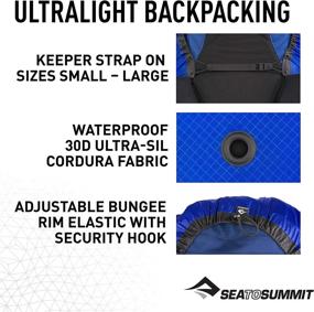 img 1 attached to 🎒 Sea to Summit Ultra-SIL Lightweight Waterproof Backpack Cover: Your Ultimate Outdoor Companion