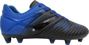 img 3 attached to Vizari Liga Kids FG Black/Blue Soccer Cleats