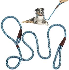 img 4 attached to 🐾 Ultimate 6FT Slip Lead Dog Leash: Premium Nylon Rope Leash for Small, Medium, and Large Dogs - No-Pull Training Leash for Unmatched Control