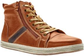 img 1 attached to Propet Mens Lucas Black Nubuck Men's Shoes