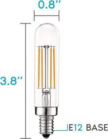 img 2 attached to 💡 Luxrite Equivalent Dimmable Candelabra Filament Industrial Electrical: Bringing Elegance and Functionality to Your Space