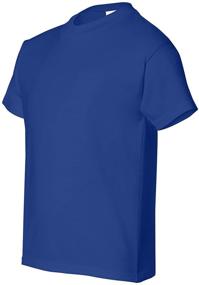 img 2 attached to 👕 Hanes TAGLESS ComfortSoft Crewneck T Shirt: The Ideal Boys' Clothing for Ultimate Comfort