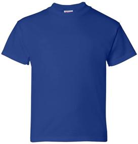 img 4 attached to 👕 Hanes TAGLESS ComfortSoft Crewneck T Shirt: The Ideal Boys' Clothing for Ultimate Comfort