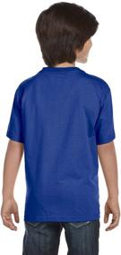 img 1 attached to 👕 Hanes TAGLESS ComfortSoft Crewneck T Shirt: The Ideal Boys' Clothing for Ultimate Comfort