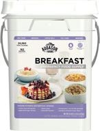 🥞 augason farms breakfast emergency food supply: essential 4-gallon pail for emergencies logo