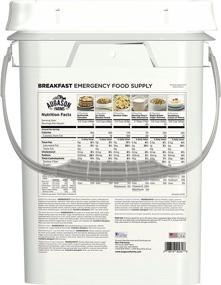 img 3 attached to 🥞 Augason Farms Breakfast Emergency Food Supply: Essential 4-Gallon Pail for Emergencies