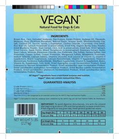 img 1 attached to 🌱 Wysong Vegan Feline/Canine Formula Dry Dog/Cat Food - 5 Pound Bag: Nutrition-Packed Plant-Based Meal for Your Pet