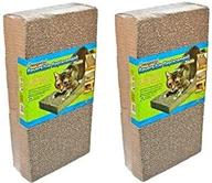 🐱 ware manufacturing cwm12003 corrugated replacement scratcher pads double wide - 2-pack title logo