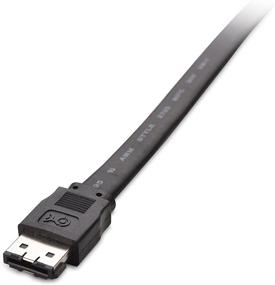 img 1 attached to 💻 Кабель Cable Matters 2-Pack 6 Гбит/c SATA III в eSATA: высокоскоростной передачи данных, длина 3 фута