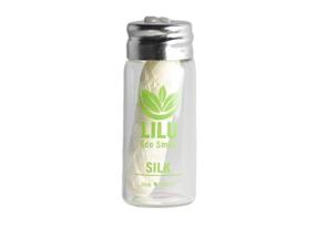 img 2 attached to 🌿 100ft 33yd Organic Silk Dental Floss in Reusable Glass Bottle with Tea Tree and Peppermint Essential Oils - Naturally Waxed, Eco-Friendly Zero Waste Option