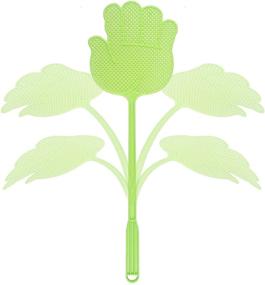 img 1 attached to 🤚 Dirza Funny Hand Shaped Fly Swatters: Durable & Colorful Pack of 5 for Home, Indoor, Outdoor, Classroom, and Office Use