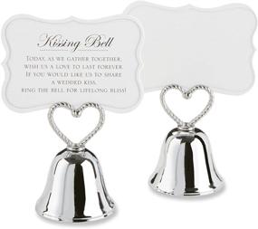 img 4 attached to 🔔 Kate Aspen (24 Pack) Kissing Bells Place Card Holders – Elegant Table Decor for Weddings and Events