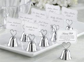 img 3 attached to 🔔 Kate Aspen (24 Pack) Kissing Bells Place Card Holders – Elegant Table Decor for Weddings and Events