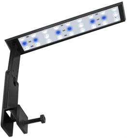 img 4 attached to Enhance Your Aquatic World with WOTERZI 🐠 LED Aquarium Light Clip-On: Adjustable White and Blue LEDs