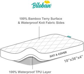 img 3 attached to Колыбельный матрас Стандарт, водонепроницаемая поверхность.