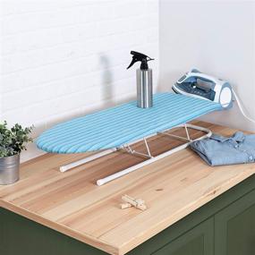 img 3 attached to 🔥 Honey-Can-Do Retractable Iron Rest Tabletop Ironing Board