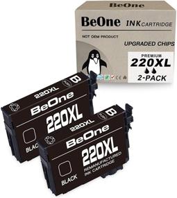 img 4 attached to 🖨️ High Quality 2-Pack BeOne Remanufactured Ink Cartridge for Epson 220 XL 220XL T220 T220XL Black - Compatible with Workforce WF-2750 WF-2630 WF-2650 WF-2760 WF-2660 & Expression XP-420 XP-320 XP-424 Printer