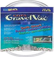 🐠 enhance your aquarium cleaning with lee's 6-inch slim jr. ultra gravel vacuum cleaner, self-start logo