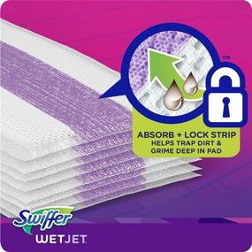 img 2 attached to 🧽 Wetjet Hardwood Mop Pad Refills - All Purpose Multi Surface Floor Cleaning Product for Floor Mopping and Cleaning, 17 Count