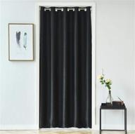 👉 wpkira grommet top blackout curtain: enhance privacy and insulation with 1 panel w39 x l78 inch logo