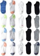 🧦 hanes boys' super value 20-pair super no show socks: great deal for active kids! logo