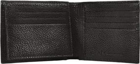 img 1 attached to 👛 Armani Exchange Leather Tri-fold Credit Wallet