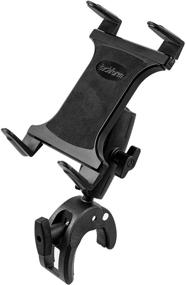 img 4 attached to 📱 TACKFORM Tablet Holder for Exercise Equipment - Compatible with iPad, Stationary Bicycles, Treadmills, Ellipticals, Spin Bikes, Microphone Stands, and More