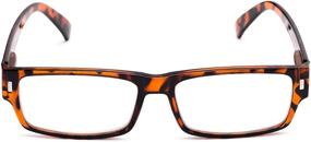 img 3 attached to 👓 Stylish Rectangle Reading Glasses for Men and Women: The Althorpe Reader by Readers.com