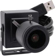 📷 svpro usb камера с ручным зумом фокусировки, объектив 2.8-12мм, 1080p hd, 2mp низкий уровень освещения, датчик sony imx322, портативная usb камера с металлическим корпусом. логотип