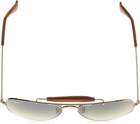 img 1 attached to Enhance Your Style with Ray Ban AVIATOR CRAFT GRADIENT Polarized Sunglasses